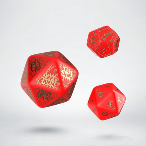 Runequest expansion Expansion Dice set red and gold