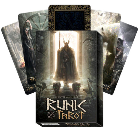 Runic Tarot Kit Cards And Book Lo Scarabeo