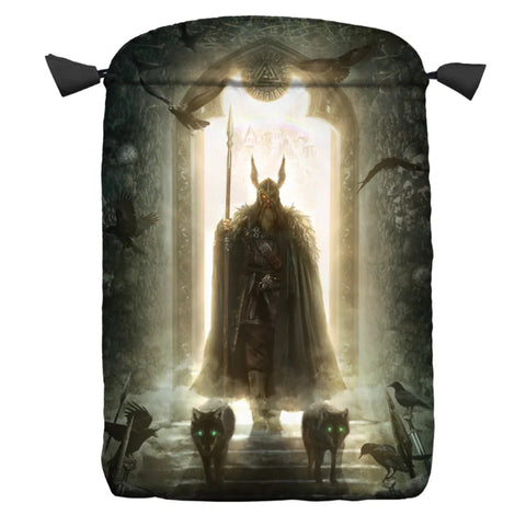 Runnic Satin Bag for Tarot Cards Lo Scarabeo