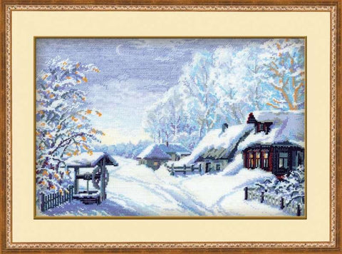 Russian Winter - Cross Stitch Kit from RIOLIS Ref. no.:989