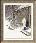 Counted Cross Stitch Kit First Snow Zolotoe Runo