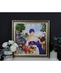 Counted Cross Stitch Kit Merchant by Tea Zolotoe Runo