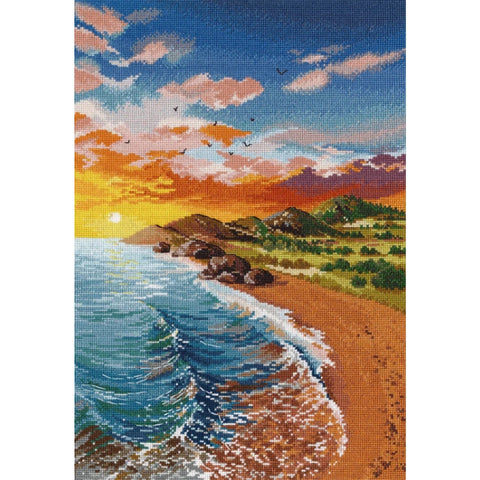 Sunset Cross Stitch Kit