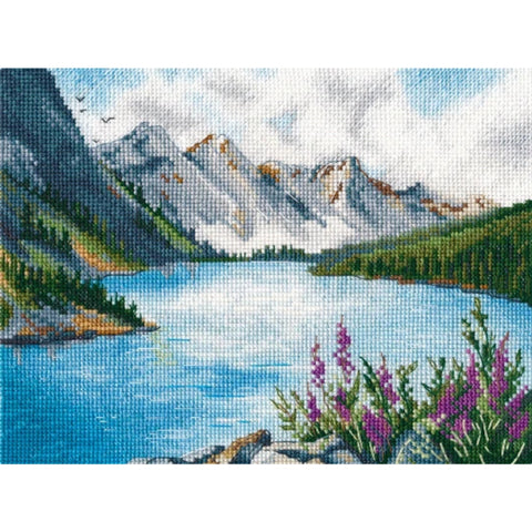 Mountain Lake Cross Stitch Kit