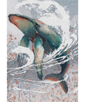 Ocean Themed Cross Stitch Embroidery Kit