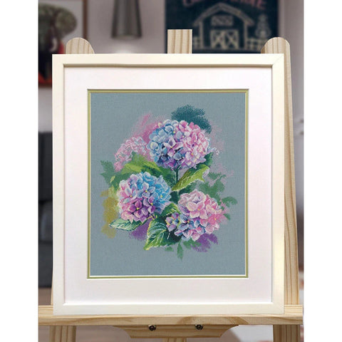 Cross Stitch Kit “Endless Summer” Design, Aida Fabric, Cotton Threads, Multicolor Pattern, Beginner to Advanced, Oven