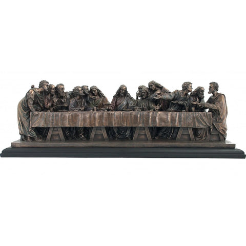 Large Last Supper Statue Bronze Resin