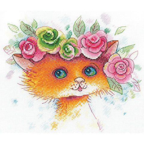 Cross Stitch Kit Meowmoiselle SA-001