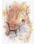 Cross Stitch Kit Autumn Promenade SA-003