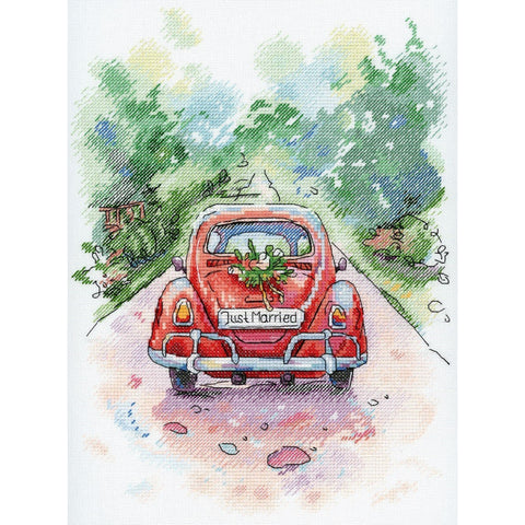 Cross Stitch Kit Romantic Journey SA-004