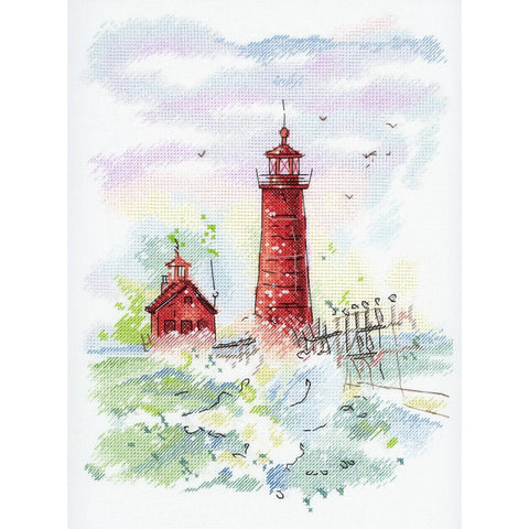 Cross Stitch Kit Sea Harbour SA-005