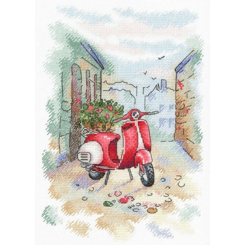 Cross Stitch Kit Italian Patio SA-010