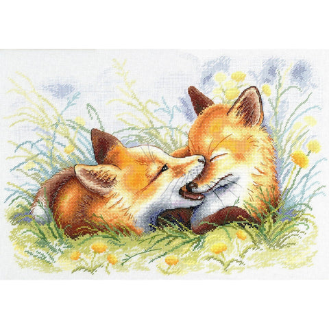 Cross Stitch Kit Mischievous Fox SA-011