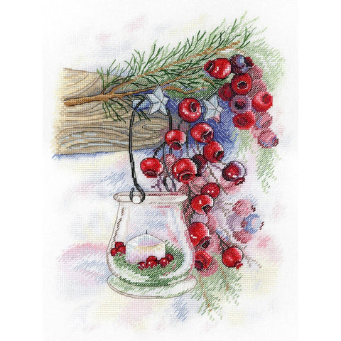 Cross Stitch Kit Berry Charm SA-019