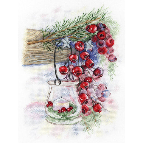 Cross Stitch Kit Berry Charm SA-019