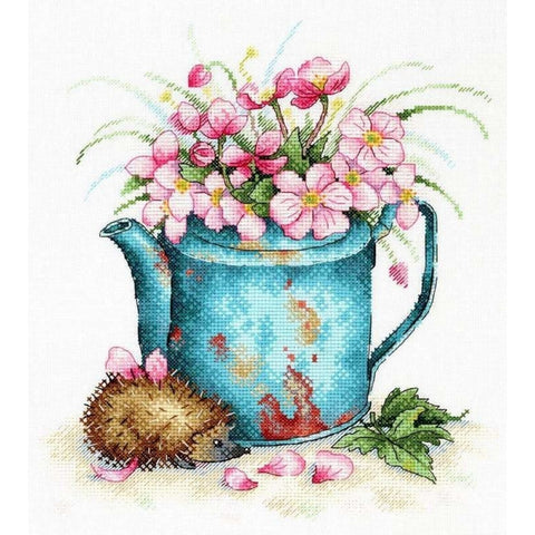 Cross Stitch Kit Charming Hedgehog SA-023
