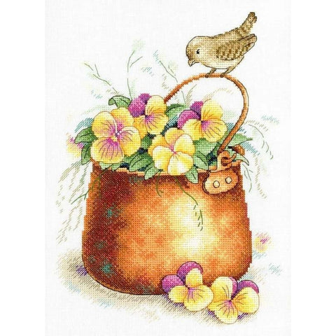 Cross Stitch Kit Flower Lightness SA-024