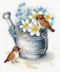 Cross Stitch Kit Daffodil Lovers SA-026