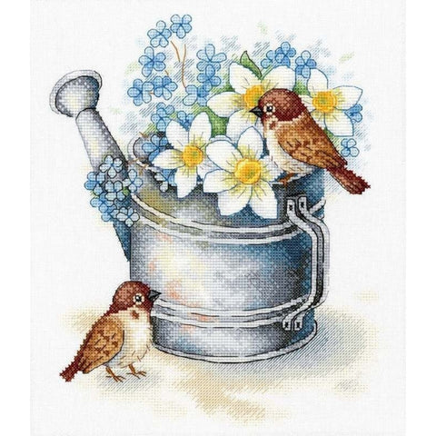 Cross Stitch Kit Daffodil Lovers SA-026