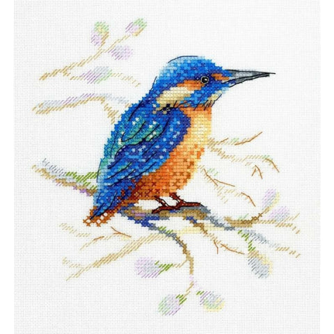 Cross Stitch Kit Feathered Observer SA-028