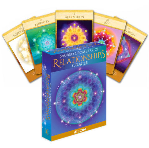 Sacred Geometry Of Relationships Oracle Cards Beyond Words