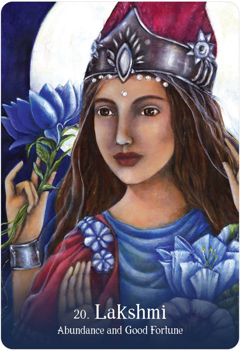 Sacred Mothers and Goddesses Oracle Cards Blue Angel