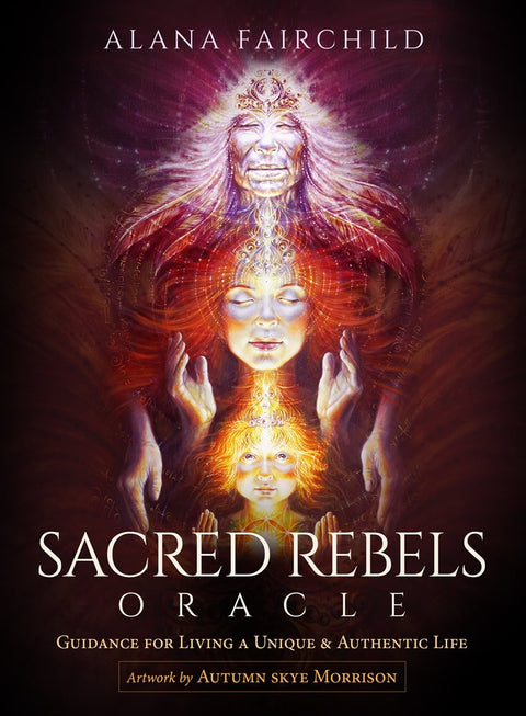 Sacred Rebels Borderless Oracle cards Blue Angel