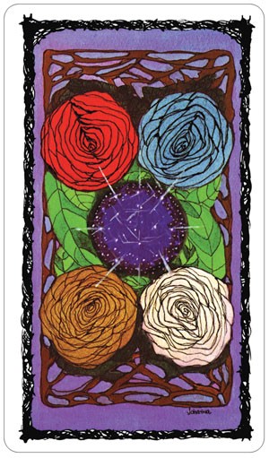 Sacred Rose Tarot cards US Games Systems