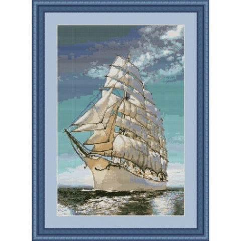 Sail SG335 - Cross Stitch Kit by Luca-s