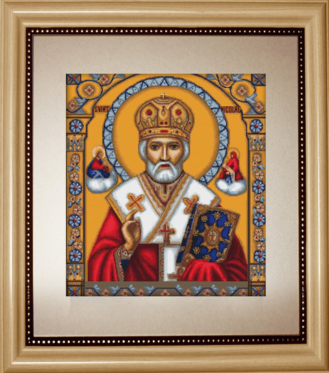 Saint Nicholas SB421 - Cross Stitch Kit by Luca-s