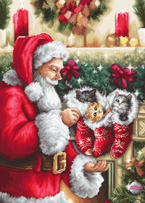 Santa Claus SB602 - Cross Stitch Kit