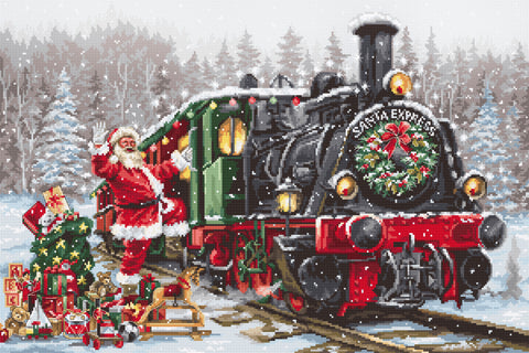 Santa`s Express SB2397 - Cross Stitch Kit