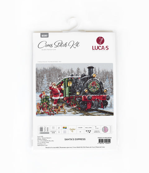 Santa`s Express SB2397 - Cross Stitch Kit