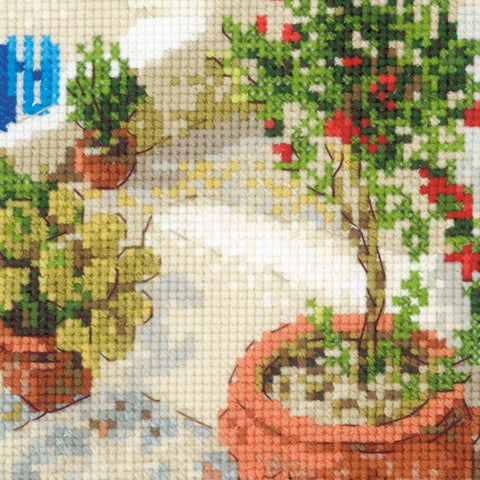 Santorini - Cross Stitch Kit from RIOLIS Ref. no.:1644