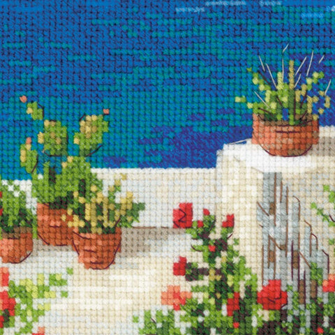 Santorini - Cross Stitch Kit from RIOLIS Ref. no.:1644