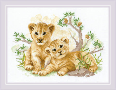 Savannah Children. Cross Stitch kit by RIOLIS Ref. no.: 2046