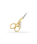 Stork Embroidery Scissors Gold Handles 11.5 cm