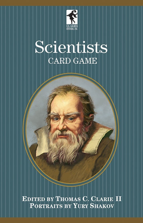 Scientists playing card game