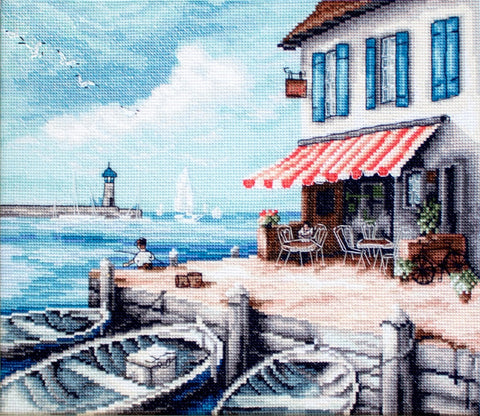 Sea Port SLETI908 - Cross Stitch Kit