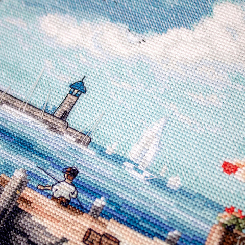 Sea Port SLETI908 - Cross Stitch Kit