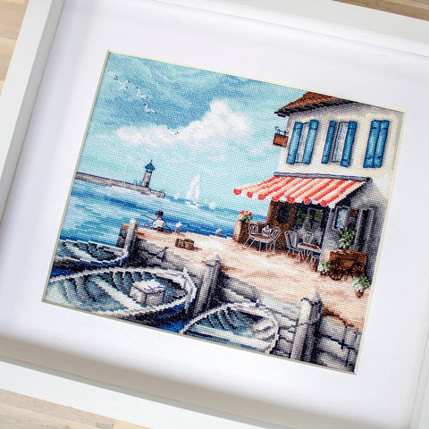 Sea Port SLETI908 - Cross Stitch Kit