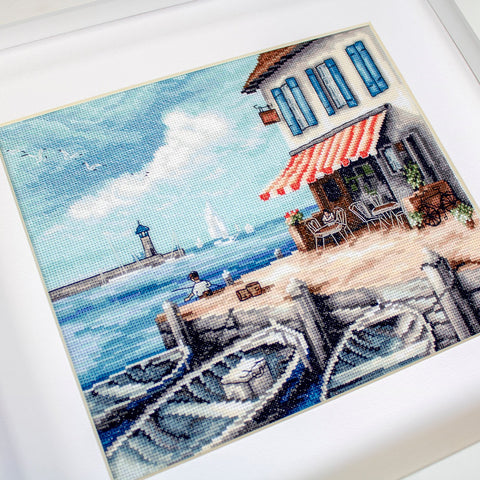 Sea Port SLETI908 - Cross Stitch Kit