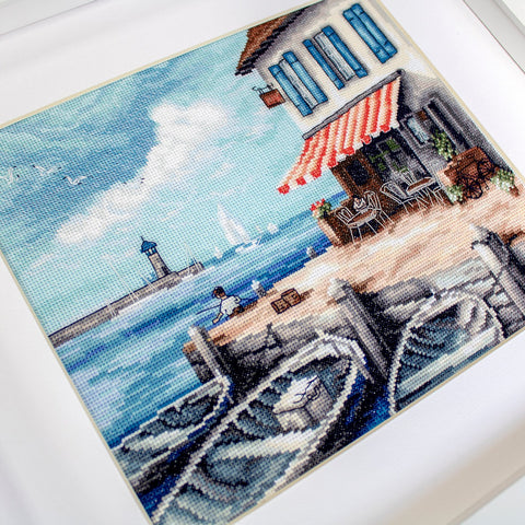 Sea Port SLETI908 - Cross Stitch Kit