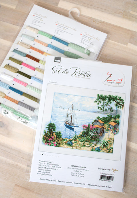 Seascape SB2343 - Cross Stitch Kit