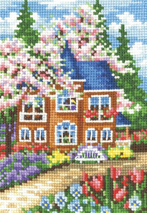 Seasons. Spring SANV-20 - Cross Stitch Kit by Andriana