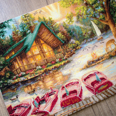 Seize the Day SLETI963 - Cross Stitch Kit