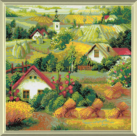 Serbian Landscape diamond mosaic kit by RIOLIS Ref. no.: AM0013