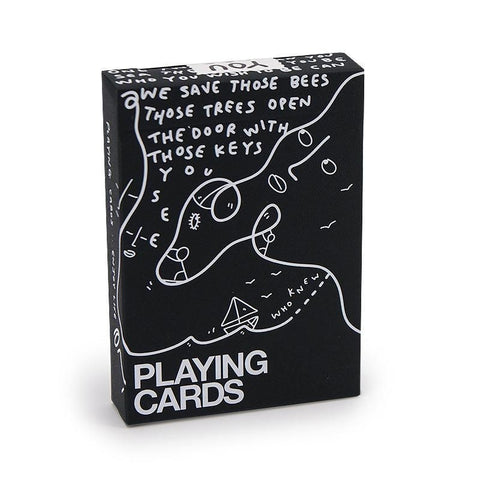 Shantell Martin Whitney Black Theory11 playing cards