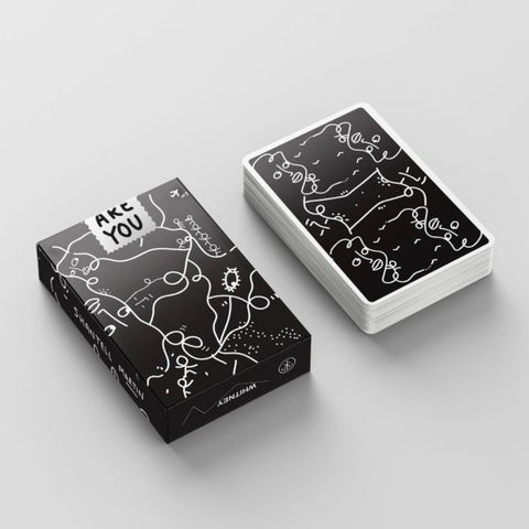 Shantell Martin Whitney Black Theory11 playing cards