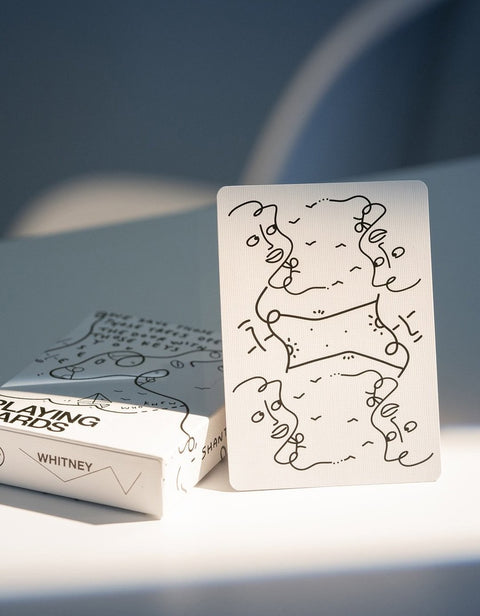 Shantell Martin Whitney White Theory11 playing cards